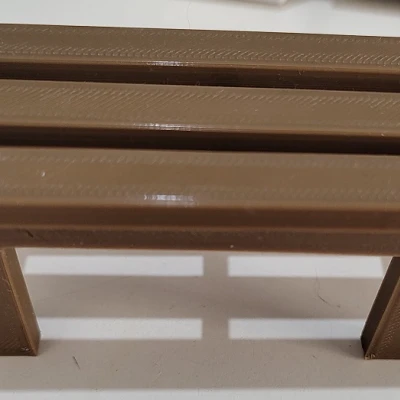 Ghế Sân Vườn - Tỷ Lệ 1:10