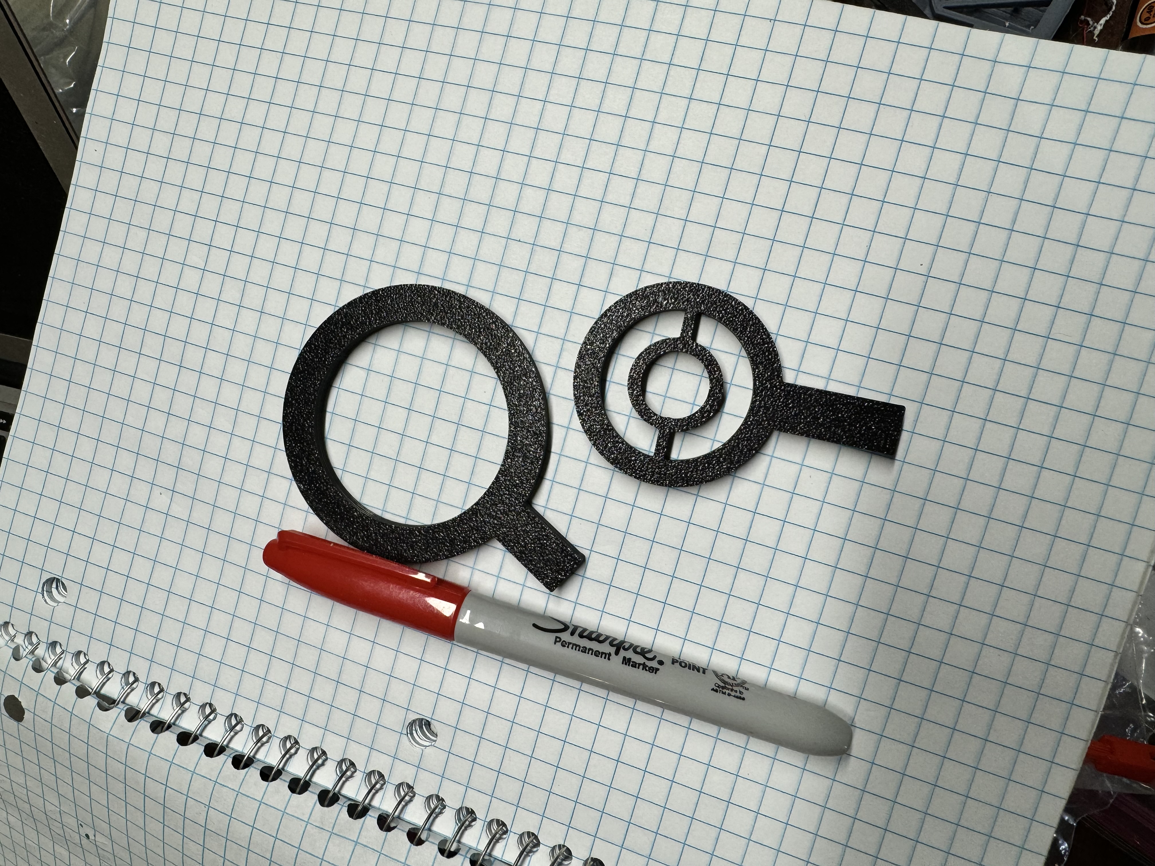 Mô Hình Ống Ngắm Tập Bắn Súng Peep Sight