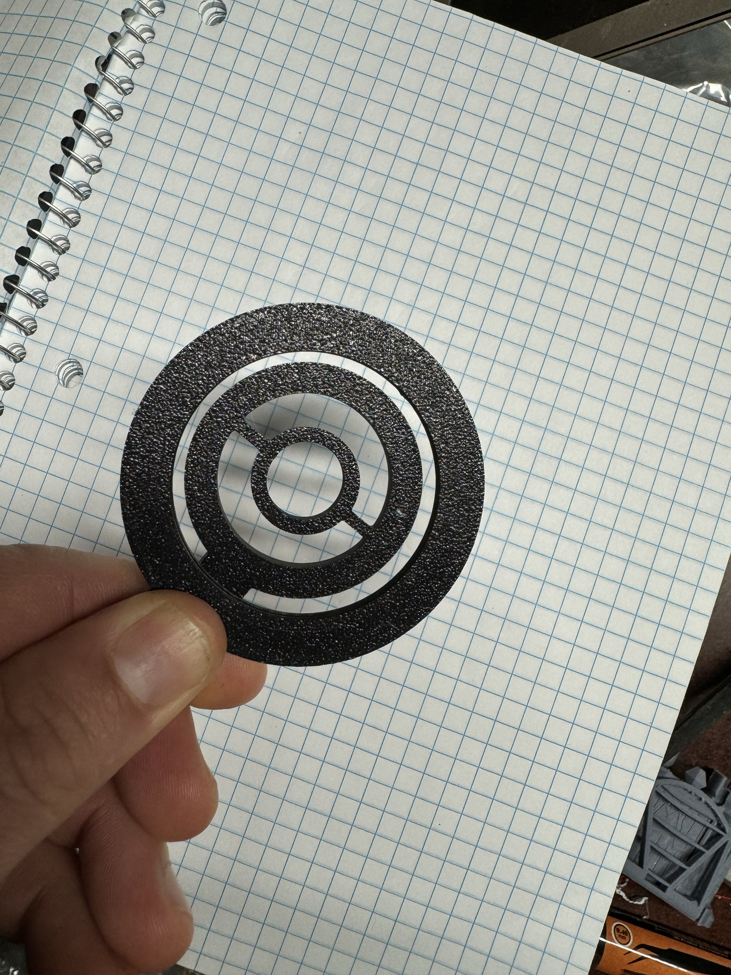 Mô Hình Ống Ngắm Tập Bắn Súng Peep Sight