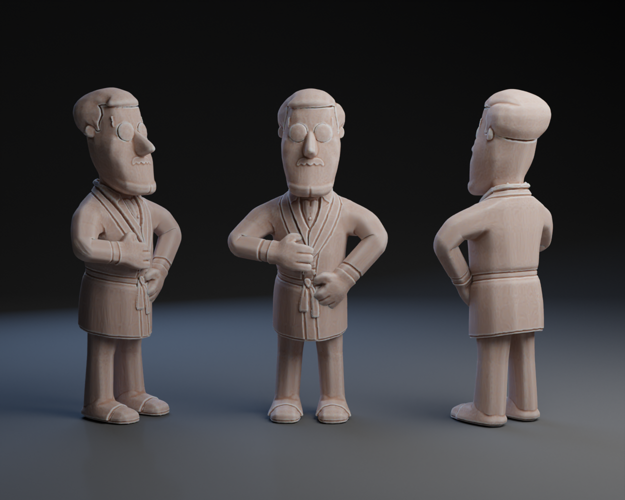 Mô hình 3D Carter Pewterschmidt