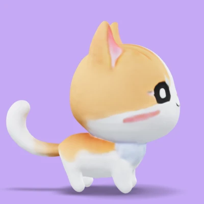 Mèo Chặn Giấy Nhỏ