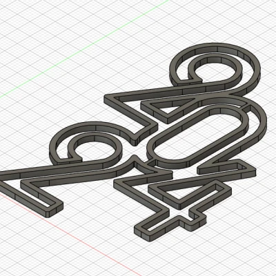 Thiết Kế Số Vàng Chúc Mừng Năm Mới 2024