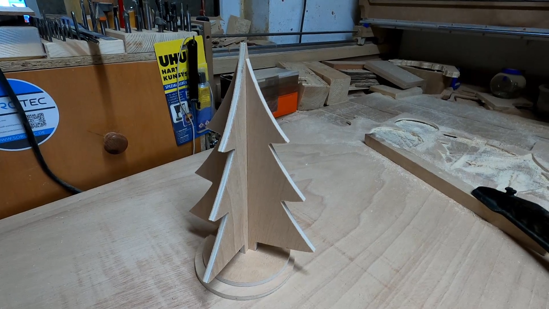 Cây Thông Noel Ráp Nối 3D - Tải STL Miễn Phí