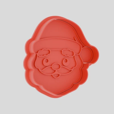 Khuôn Cắt Bánh Giáng Sinh Ông Già Noel 65mm