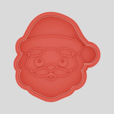 Khuôn Cắt Bánh Giáng Sinh Ông Già Noel 65mm