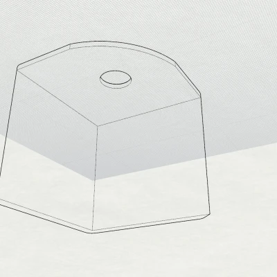 Đế nối tấm bê tông cho K1 Max