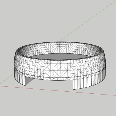 Chân đế Squash ball (nửa trái) cho Ender 3 S1 Plus (Pro)