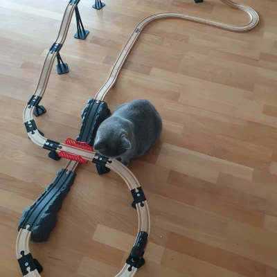 Hệ thống cầu đường ray tương thích Brio / Ikea