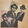 Đế lót ly Blues Brothers phiên bản 2 - Thumbnail 1