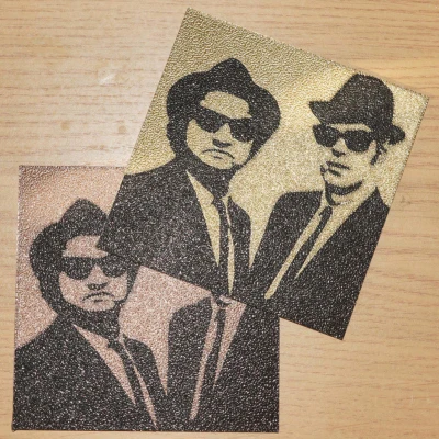 Đế lót ly Blues Brothers phiên bản 2