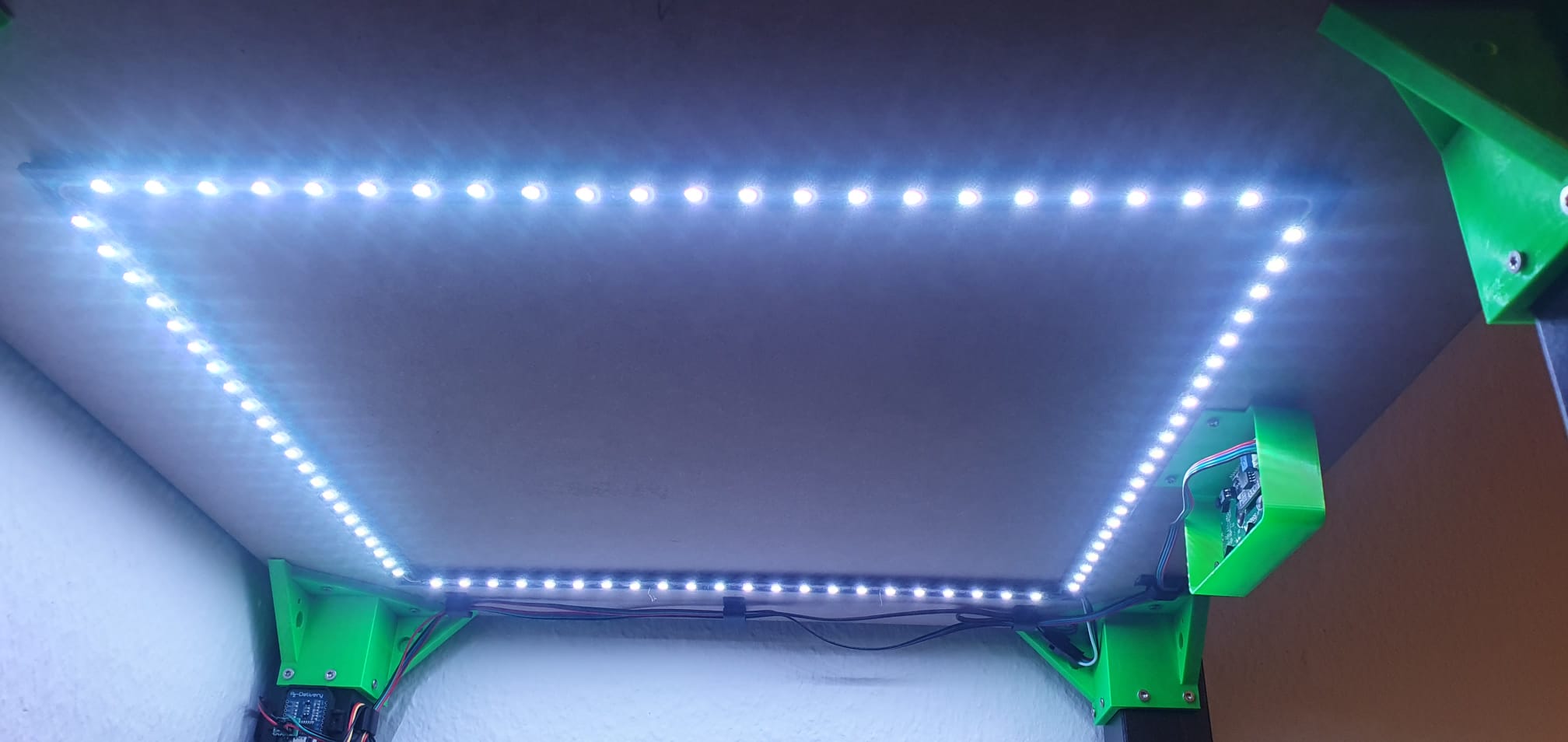 Dải đèn LED WS2812B cho Bàn IKEA Lack