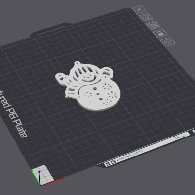 Người Tuyết - Đồ Trang Trí Cây Thông Noel