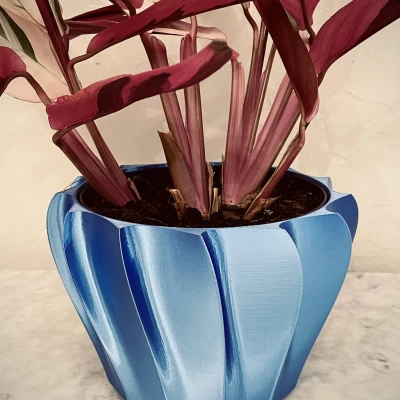 Chậu Cây Hình Turbine (vừa vặn hoàn hảo cho chậu 6 inch)