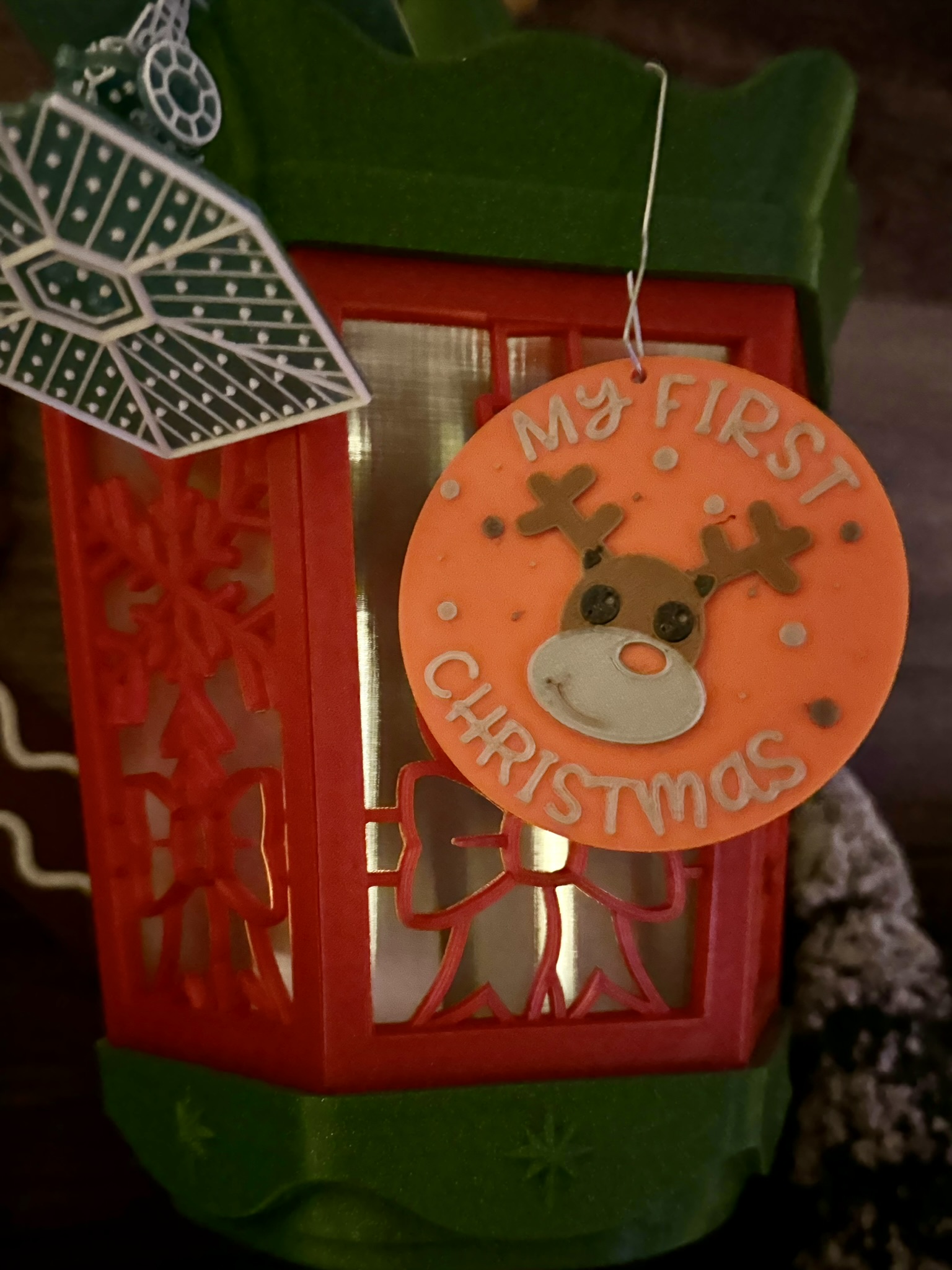 Đồ Trang Trí Giáng Sinh Đầu Tiên Của Bé