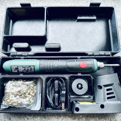 Hộp Đựng Mỏ Hàn Pin Parkside (Parkside Soldering Case)