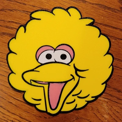Big Bird Mặt Lớn, Đa Vật Liệu, Sesame Street