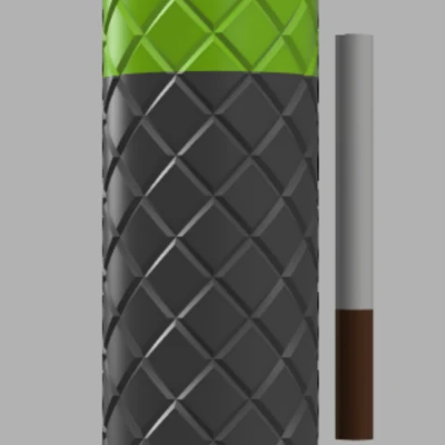 Ống Đựng Thuốc Lá Hình Rắn (Snake Holster) bởi StereoFreq