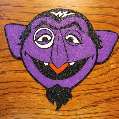 Mặt Bá tước Von Count, Đa Vật Liệu, Phố Vui Nhộn