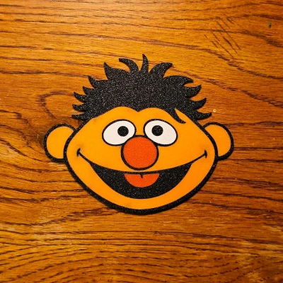 Mặt Ernie, Đa Vật Liệu, Sesame Street
