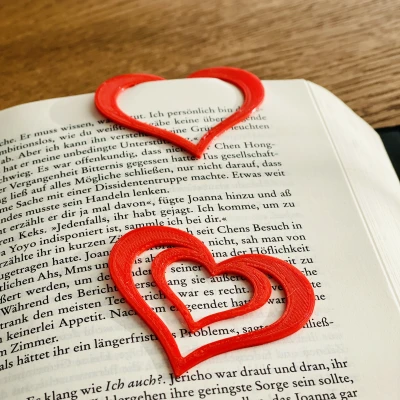 Bookmark Hình Trái Tim