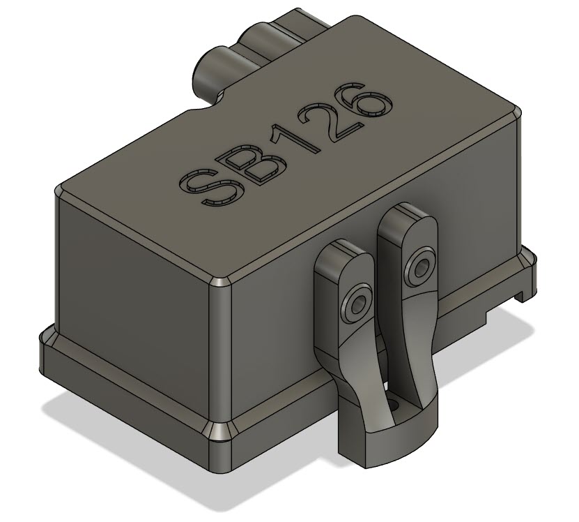 Thay thế Hộp Nhận Tín Hiệu Axial SCX6 - Phiên Bản Ngắn