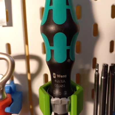 Giá đỡ tua vít bắn cóc Wera 816 RA cho Skadis