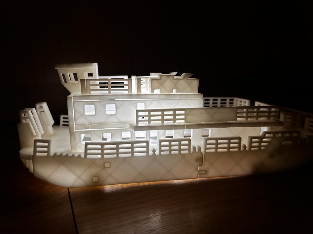 Thuyền Đẩy Hàng: Câu Đố 3D