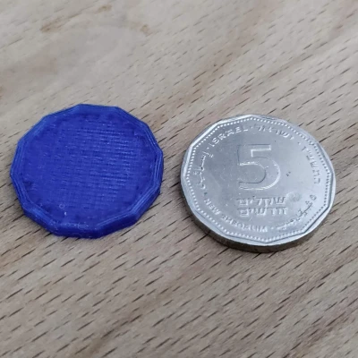 Đồng xu 5 Shekel cho xe đẩy siêu thị