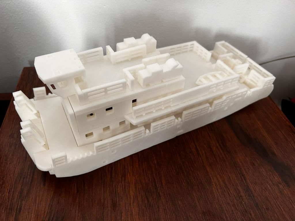 Thuyền Đẩy Hàng: Câu Đố 3D