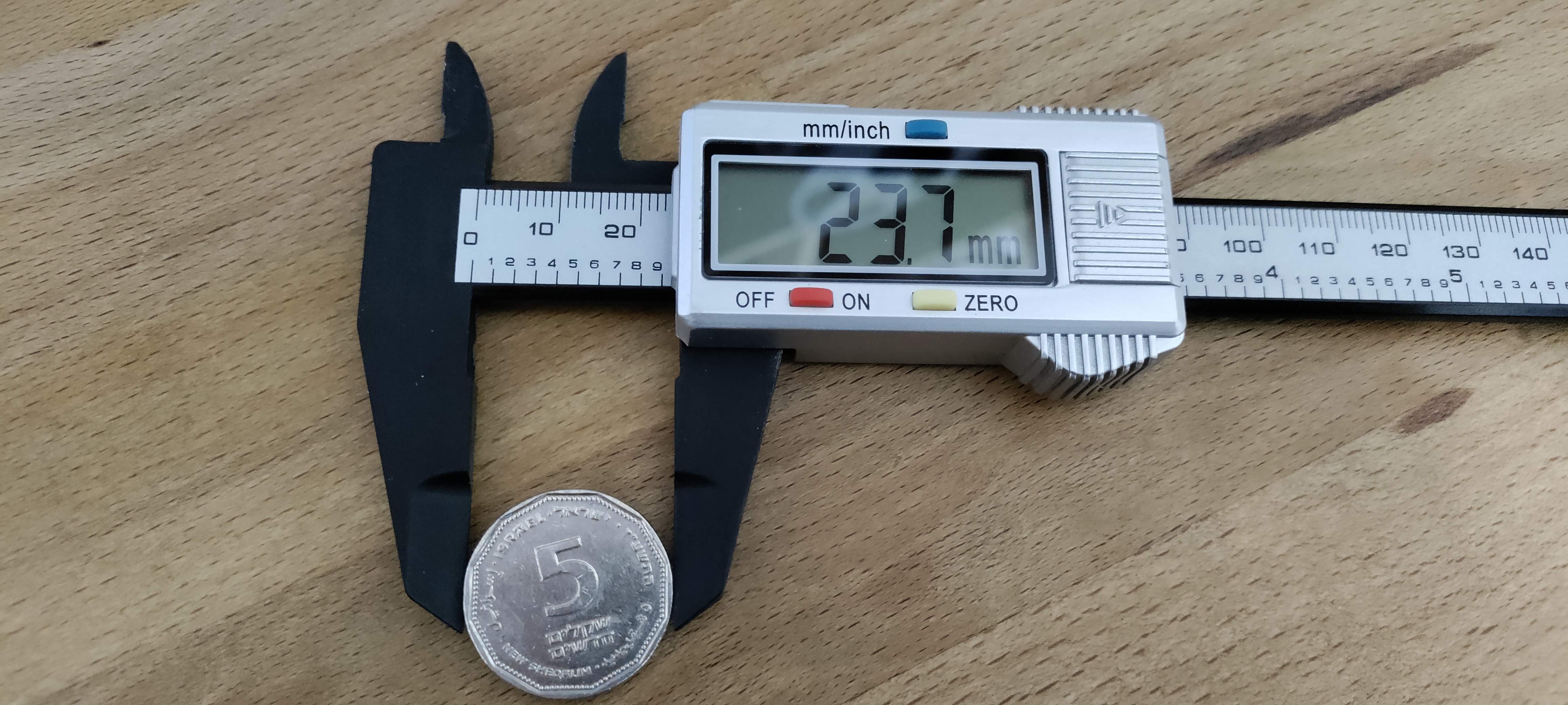 Đồng xu 5 Shekel cho xe đẩy siêu thị