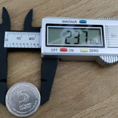 Đồng xu 5 Shekel cho xe đẩy siêu thị