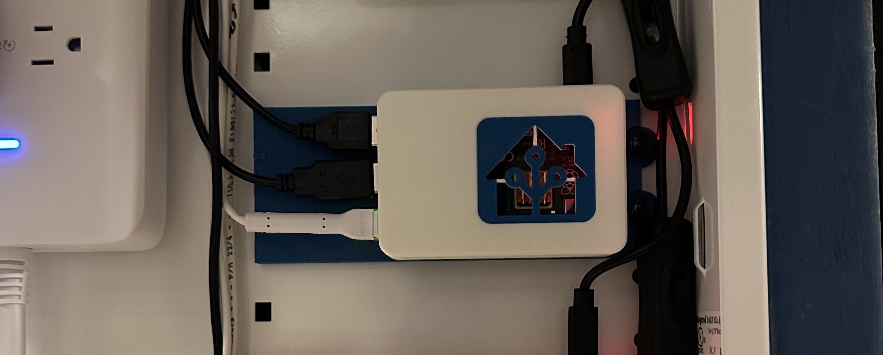 Nắp Vỏ Case Home Assistant cho Raspberry Pi 4B Khung OnQ