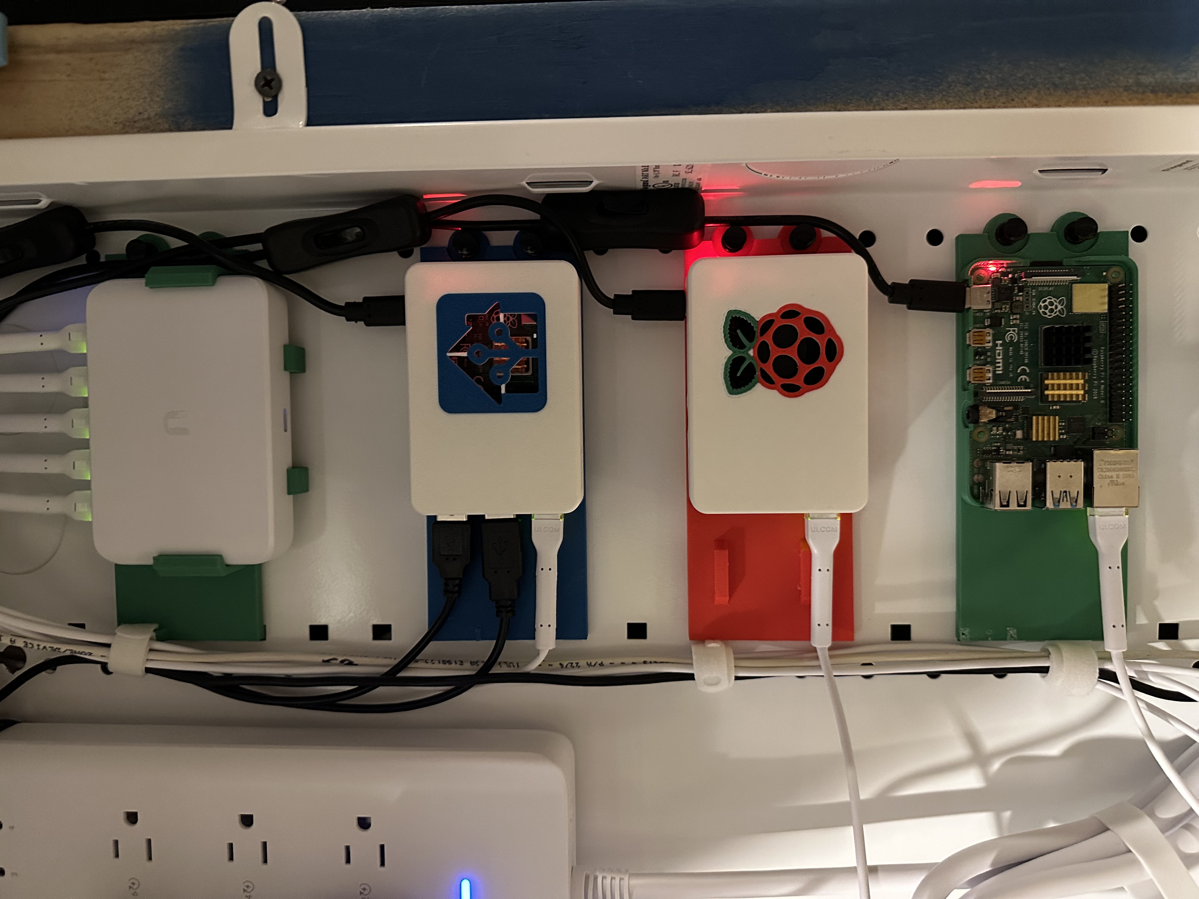 Nắp Vỏ Case Home Assistant cho Raspberry Pi 4B Khung OnQ