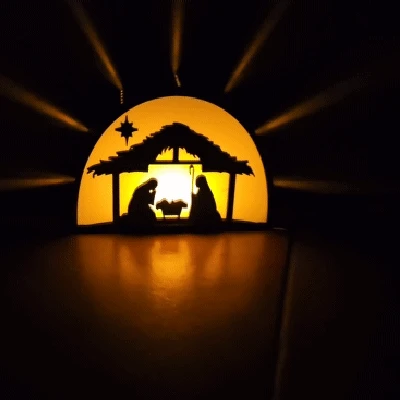 Mô hình Hang Đá Giáng Sinh Phát Sáng