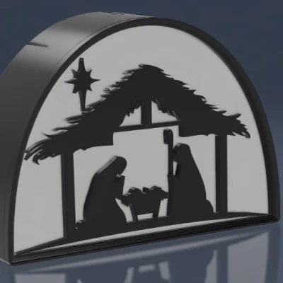 Mô hình Hang Đá Giáng Sinh Phát Sáng