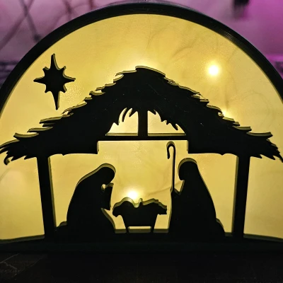 Mô hình Hang Đá Giáng Sinh Phát Sáng