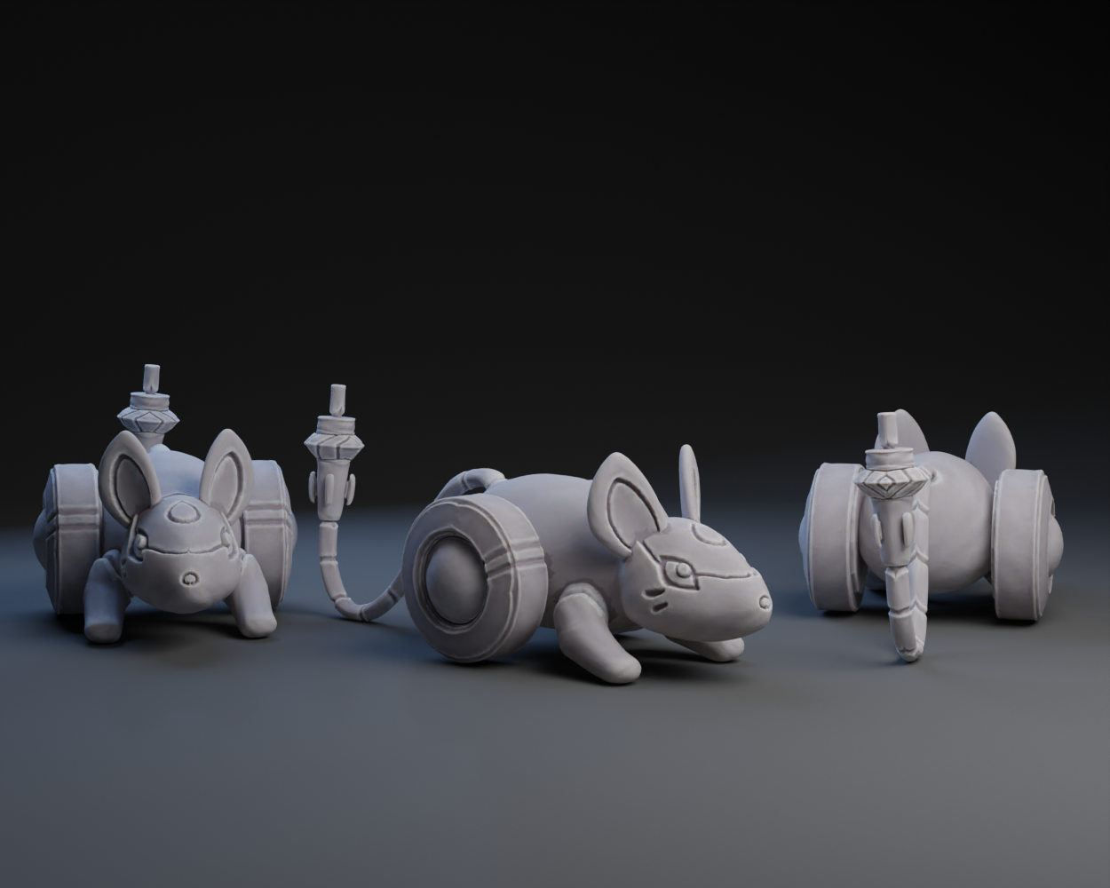 Chuột Máy Paishu - Mô Hình Digimon