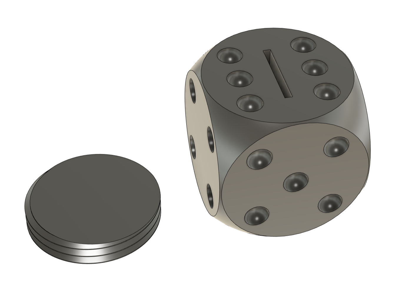 Heo Đất Hình Xúc Xắc