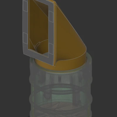 Ống Chuyển Rác Nam Châm Cho Drippy Drum XC1