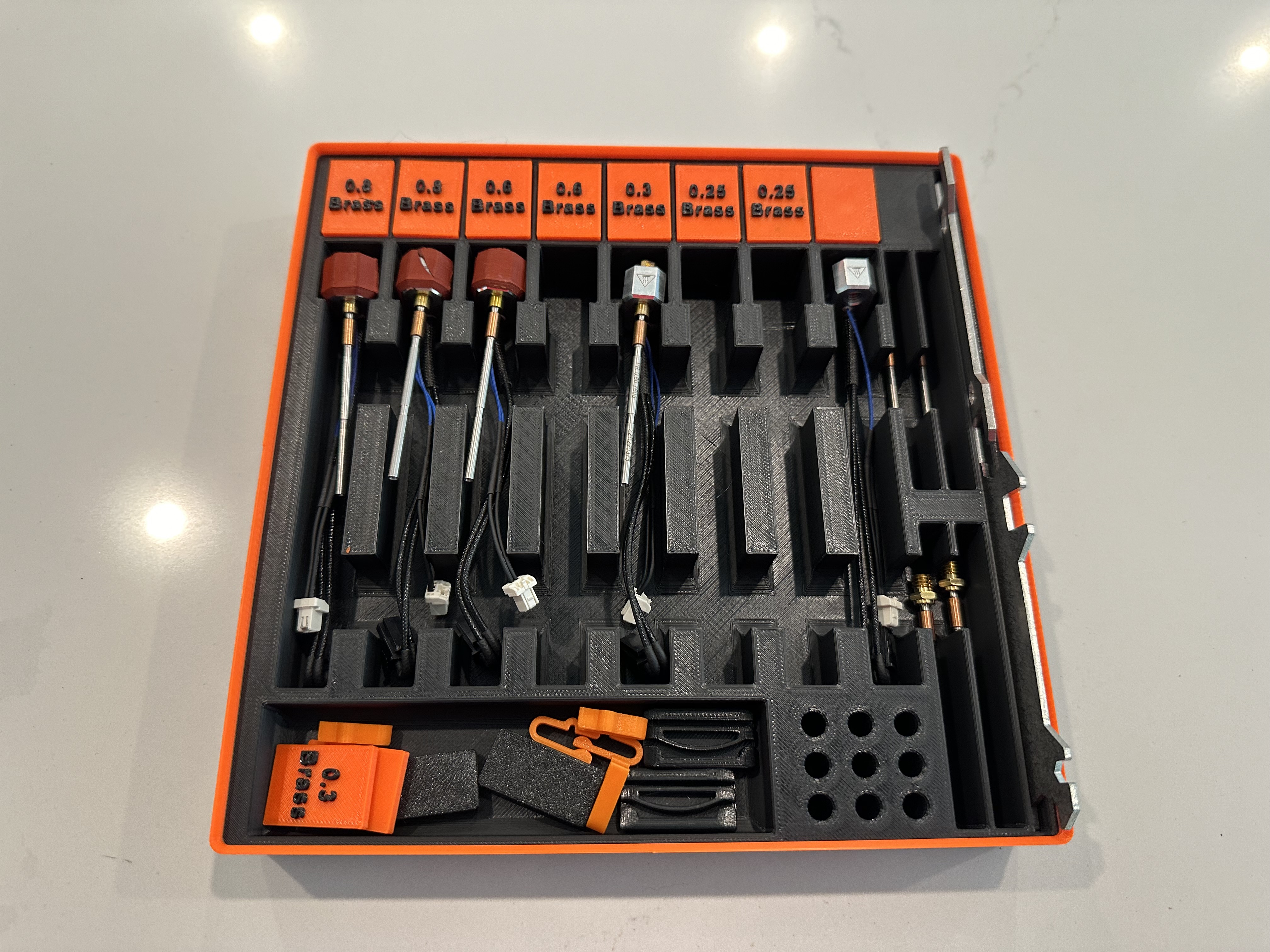 Giá đỡ đầu phun Gridfinity cho MK4