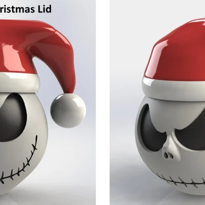 Nắp Santa Jack SkellingPot