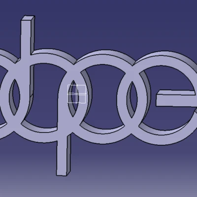 Móc khóa logo DOPE