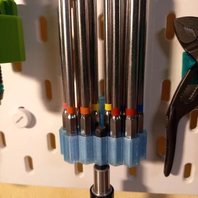 Giá đỡ mũi khoan 1/4" cho Skadis