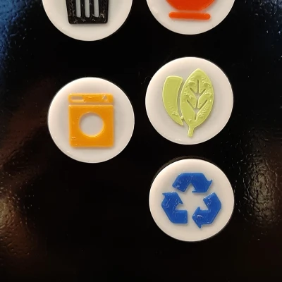 Nam Châm Dán Tủ Lạnh Phân Công Việc Nhà