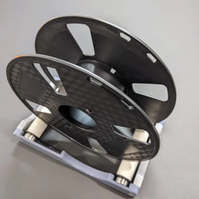 Giá Đỡ Cuộn Dây Filament Kiểu Con Lăn - In Dễ - Hai Kiểu - Chỉnh Được hoặc Cố Định