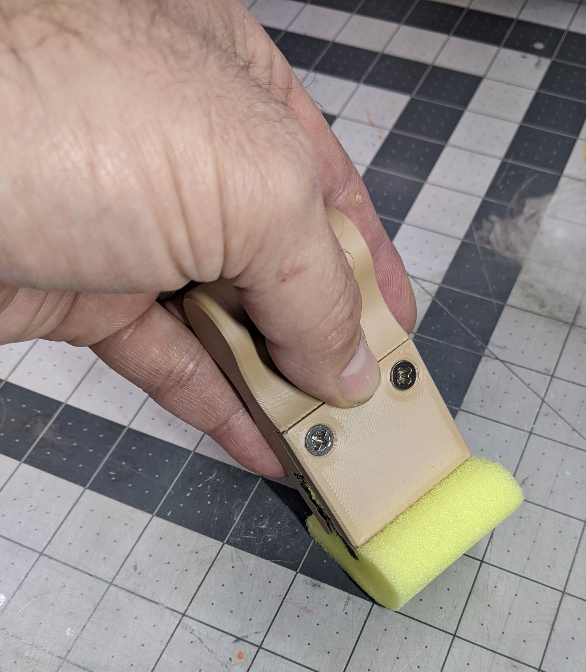 DIY Cán Cọ / Bàn Chải / Dụng Cụ Mút Xốp Tái Sử Dụng