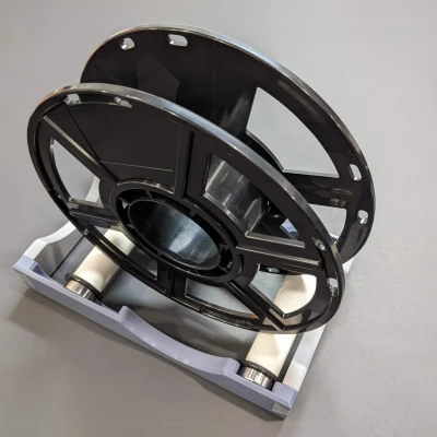 Giá Đỡ Cuộn Dây Filament Kiểu Con Lăn - In Dễ - Hai Kiểu - Chỉnh Được hoặc Cố Định