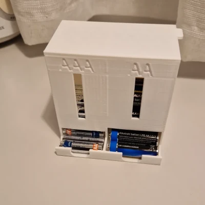 Nắp Đựng Pin AA & AAA