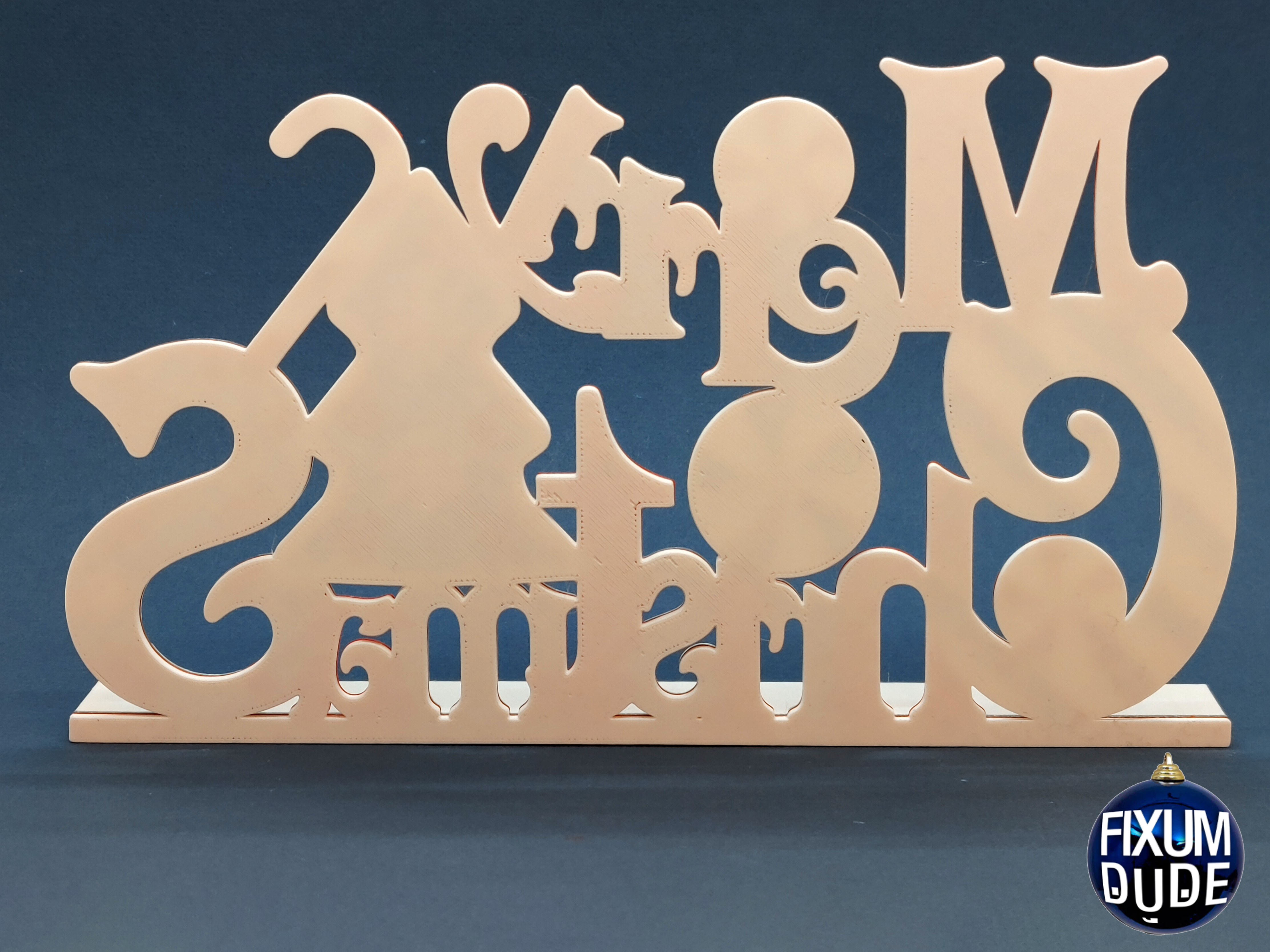 Trang Trí Bàn Merry Christmas