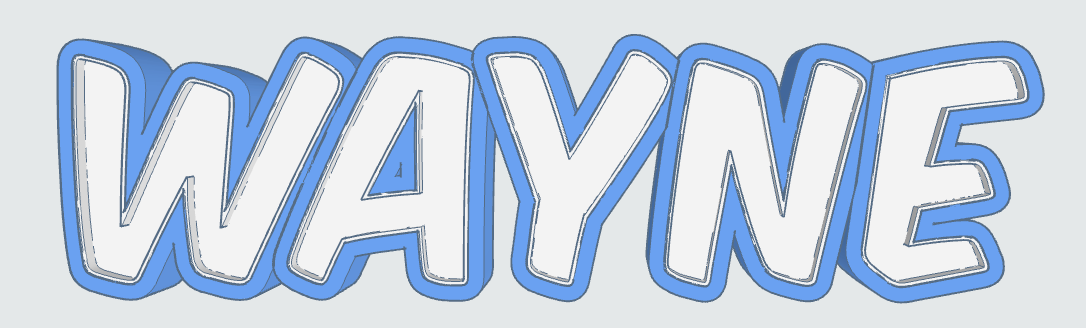 WAYNE LED- Đèn tên (Name lamp)